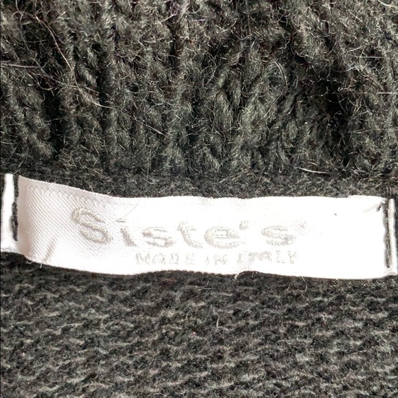 Siste’s Italian Wool Blend Asymmetrical Knit Coat - Picture 8 of 15